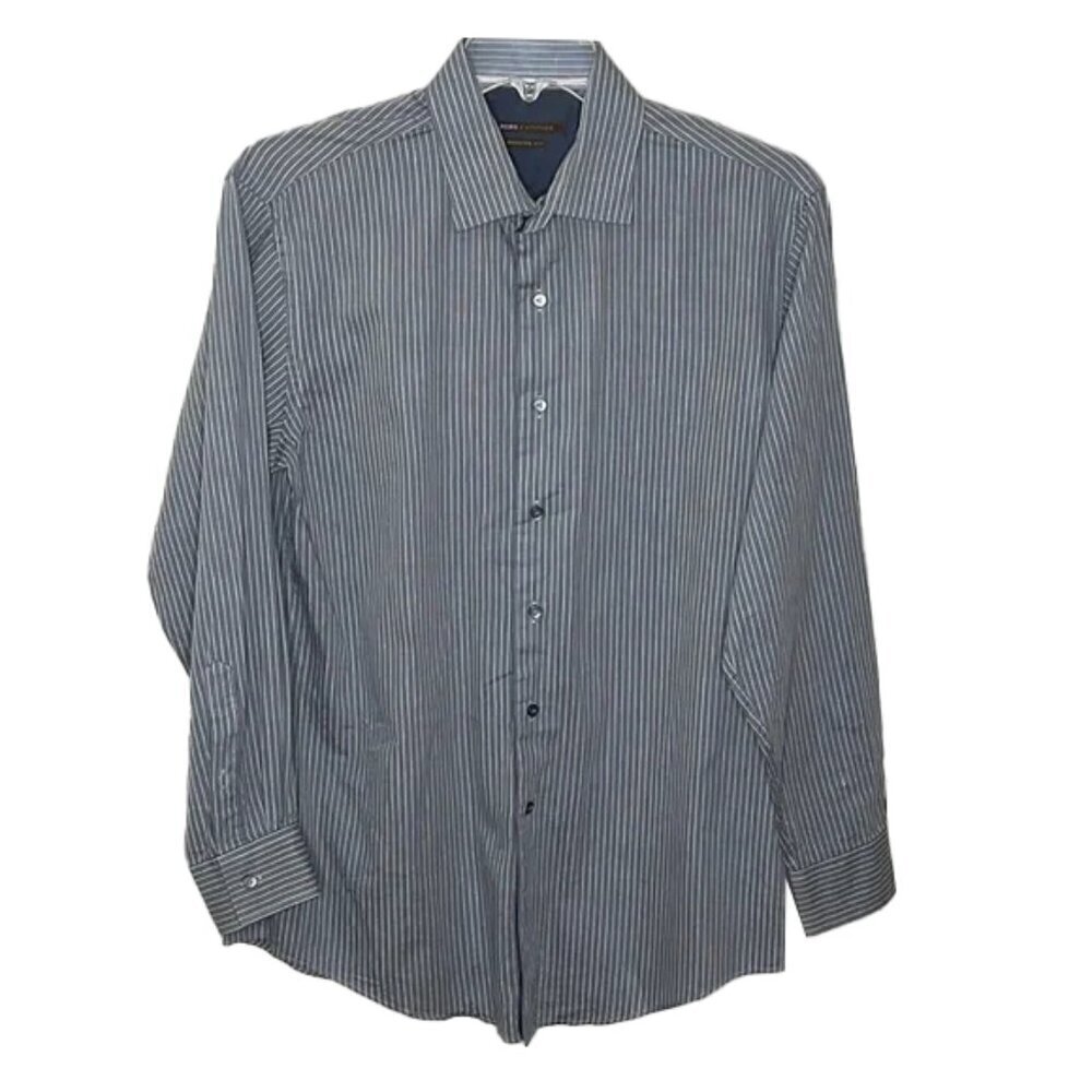❤️ 🆕 BCBG ATTITUDE Button Down Shirt Size L
